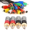 Amplifier Binding Post Soldering Free Pure Red Copper Rhodium Plated