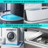 Hi-Na 3ft/5ft/6ft/8ft10ft Collapsible Shower Threshold Water Dam Water Barrier for