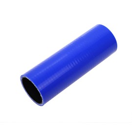 TMKOOL 8" Length 4-Ply Reinforced High Temp 1.75" ID Straight Coupler Silicone Hose (BLUE, 1.75'')