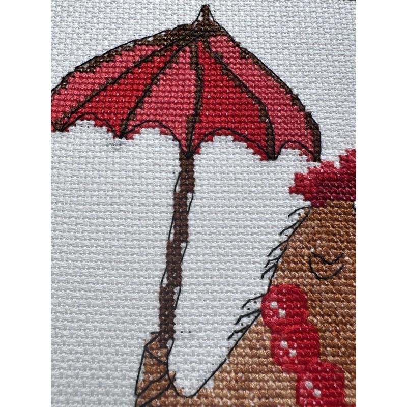 Aine Cross Stitch kit A1005 Coffee Break