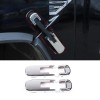 e-power-auto-Trim FOR HUMMER H2 CHROME FRONT HOOD SIDE HINGE COVER