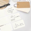 300 Blank Notebooks, Mini Word Card with Keychain, Vocabulary Book