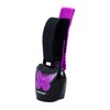 swisstrailbell® Mexico Edition Deep Black: Purple Mariposa, Purple Band, Bicycle