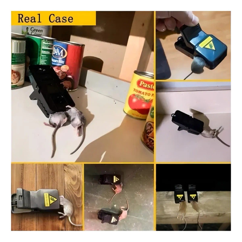 Trampas para ratones ratas de trabajo reutilizable mata roed