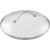 CW000083-004 Green Pan, Glass Lid, 9.4 inches (24 cm), Stainless