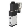 Pneumatic Solenoid Valve Aluminum Alloy Quick Response Direct Acting Solenoid