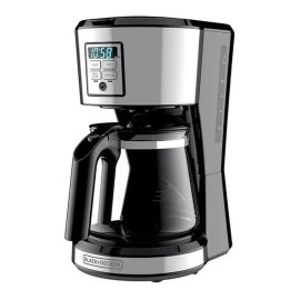 Black+Decker Cafetera Black And Decker Cm1231s 12 Tazas Plata Color Negro