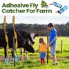 Qualirey 160 Pack Fly Strips Sticky Fly Trap Indoor Outdoor