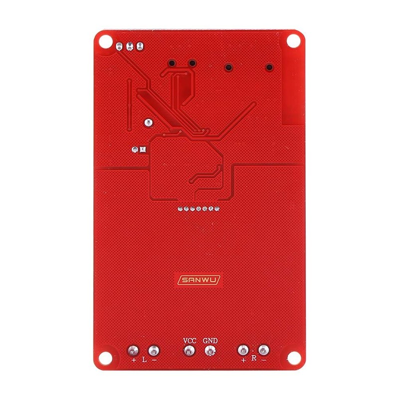 Hilitand 50W + 50W Portable TF Card Audio Receiver Amplifier