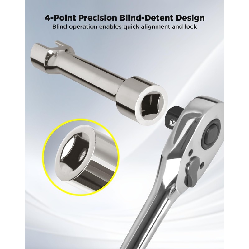 1/2″ Drive 3/4″ (19mm) Strut Channel Impact Socket | 12-Point,