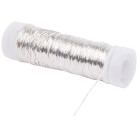 Rayher Jewellery Crochet Wire - 0.30 mm Diameter - Spool 50 m - Jewellery Wire - Coloured Lacquered Copper Wire for Jewellery and Gemstone Trees