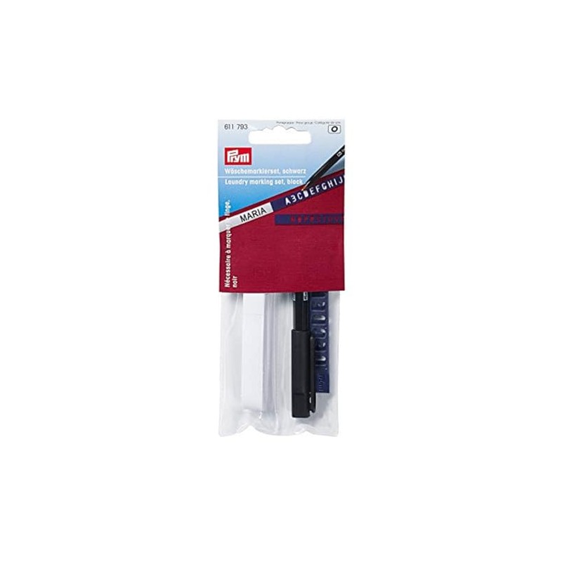 Prym Laundry Marking Set, 3 mtr, Iron-on Tape