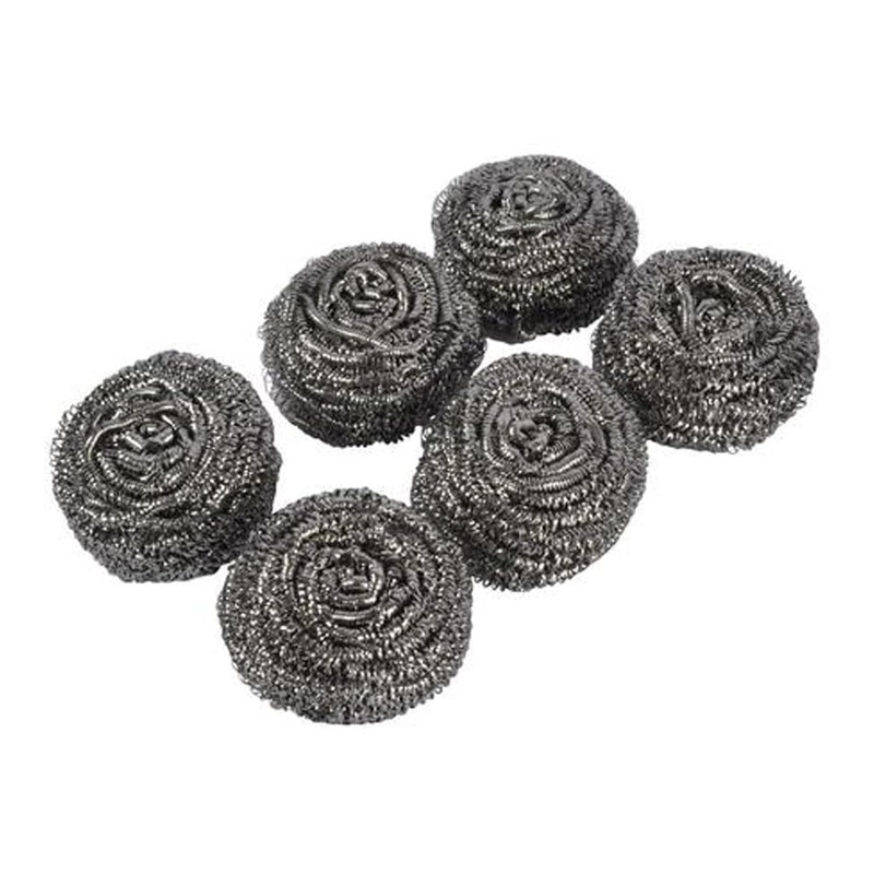 Sedona Stainless Steel Cleaning Scourers 6-Piece