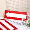 8 Pack Arrow Yard Sign Red This Way Decor 17