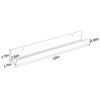 upsimples 8 Pack Vinyl Record Wall Mount Shelves, 12" Vinyl
