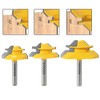 WSOOX 1/4 Inch Shank 45 Degree Lock Miter Router Bit