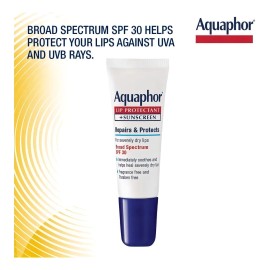 Aquaphor Lip Reparación De Labios Tubo Blister Card Spf 30