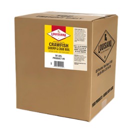 Louisiana Fish Fry Crawfish, Shrimp & Crab Boil Seasoning 50lb Bulk, Food Service (50 Pounds)