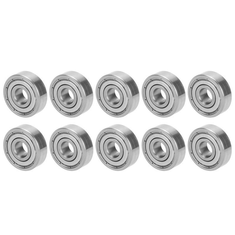 10Pcs Ball Bearings Stainless Steel WearResistant Quiet Skateboard Driver Accessories