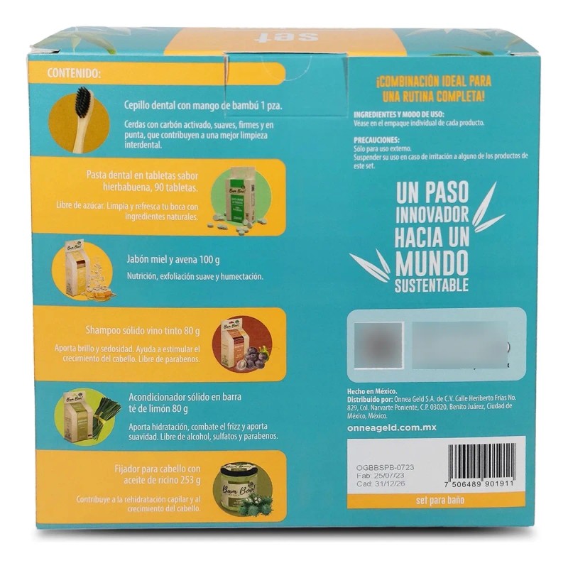 Set Para Baño Bam Boo! Lifestyle