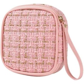 Bolsa De Almacenamiento De Toallas Sanitarias Feme Bolsa fisiológica de viaje portátil Bolsa de lápiz labial Bolsa de almacenamiento(Pink)