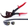 Knoweasy Cable Cutter and Ratchet Wire Cutter - Cuts Through