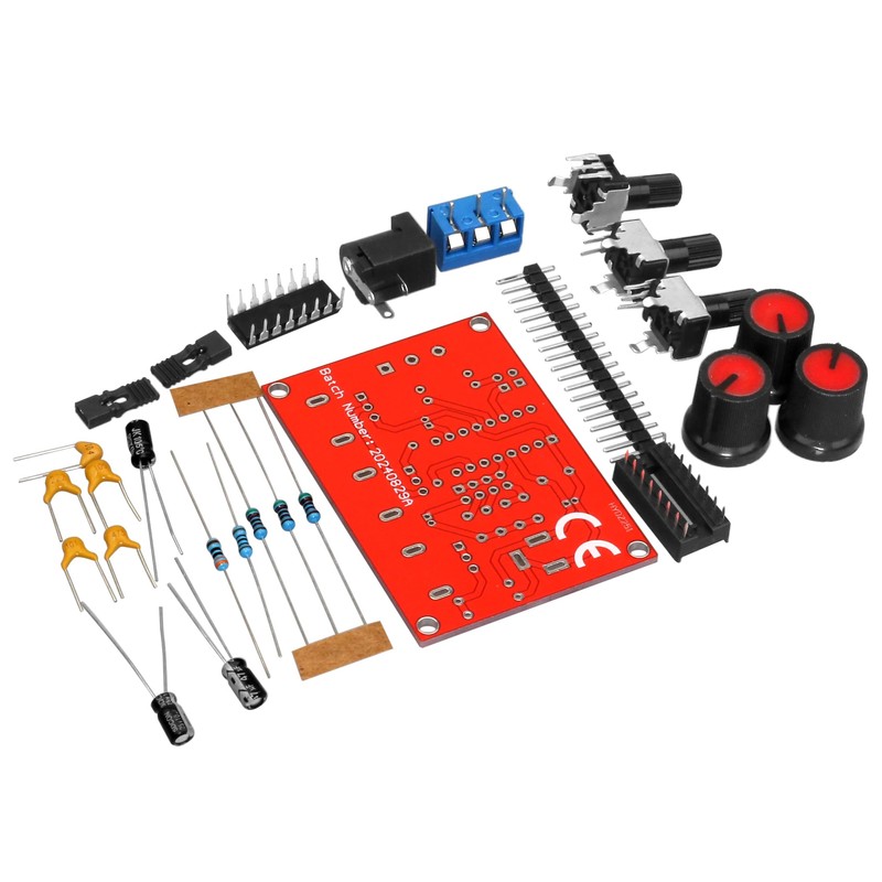 XR2206 Precise Function Signal Generator, 1Hz-1MHz Adjustable Frequency Module with