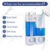 300ml No Drilling Hand Soap Dispenser Wall Mounted, Small Liquid