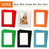YIYINOE Eco-Friendly Cardboard Photo Frames Set of 12 - Removable