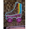 Neon Led Wall Art Roller Skate Indoor Use Only Powered