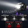 Lampara de Cabeza, Linterna Frontal LED Recargable, 5 Modos LED