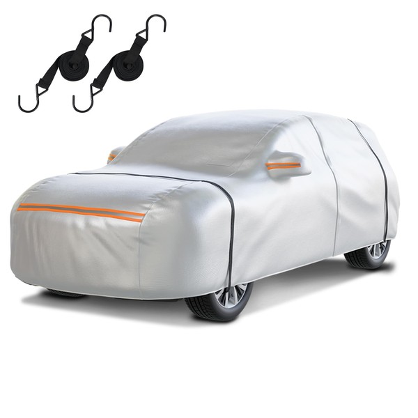 Waterproof SUV Car Cover: 6-Layer Protection from Rain, Snow, UV