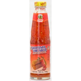 Pantainorasingh Thai Sweetened Chili Sauce for Spring Rolls, 13.2 ounces (3 Bottles)