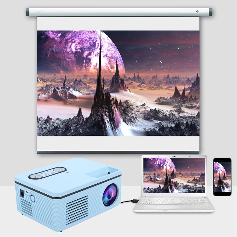 Projector Mini LED Portable 1080P HDMI MultiFunction Home Theater S361