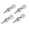 4Pcs Banjo Geared Machine Tuner Pearled Pegs Musical Instrument Accessories