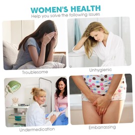 FRCOLOR 20Pcs Gynecological Care Injectors for Women Safe Injection Tools with Dosage Markings Convenient Private Gel Tubes Easy to Use for Personal Care