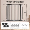 BalanceFrom Easy Walk-Thru Baby and Pet Safety Gate with Hold-Open
