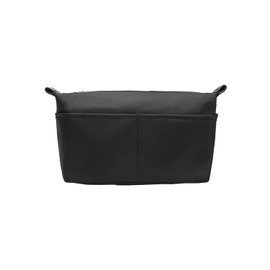 YONBEN Insert Storage Bag Set Three Size Purse Organizer Cosmetic Bags with Compartments Makeup Travel Bags for Women Nylon (Medium-nylon)