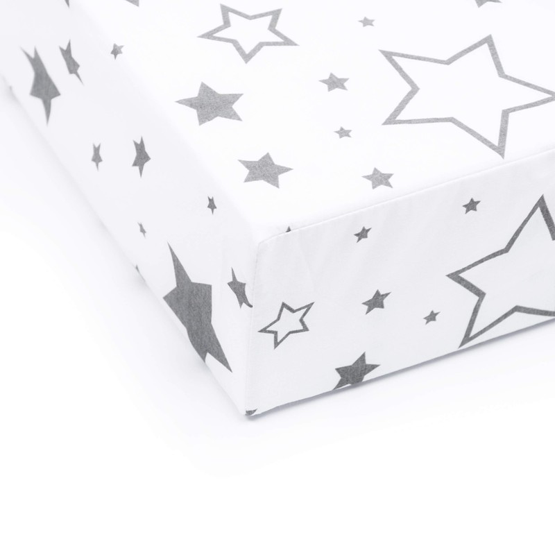 Amilian Fitted Sheet for Cot Bed, 60 x 120 cm,