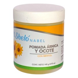 Pomada Arnica Y Ocote Shelo Nabel® 140grs. 2 Piezas