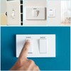Rousrie Transparent Fan Light Switch Sticker for Identifying Switches and