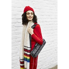 Beaumont "Starry Night" Flute Case With Shoulder Strap - C-Foot Flute Hard Case Cover - Lightweight Canvas C Case for Yamaha, Jupiter, Trevor James Flute Instrument Case