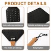 PEUTIER 4pcs Fly Swatters, Leather Flyswatter Manual Heavy Duty Fly