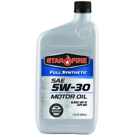Starfire 5W30 Full Synthetic Motor Oil 12/1QT