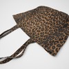 DOTITOY Leopard Print Tote Bags For Women Large-capacity Bag Single-shoulder