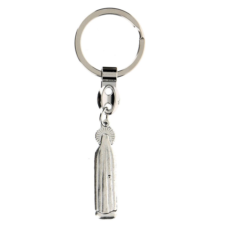 crigema - Metal Keyring - 4 cm High, Our Lady