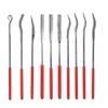 Bestgle 10Pcs Mini Diamond Needle File Set Jewelers Hand Files