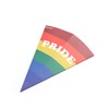 We Show Pride Rainbow Popcorn Cone Holder Cup (Pack of
