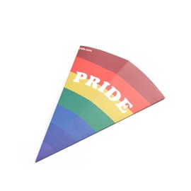 We Show Pride Rainbow Popcorn Cone Holder Cup (Pack of 48)