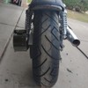 SUNPIE Add White Lights Black Motorcycle Cured Vertical Side Mount